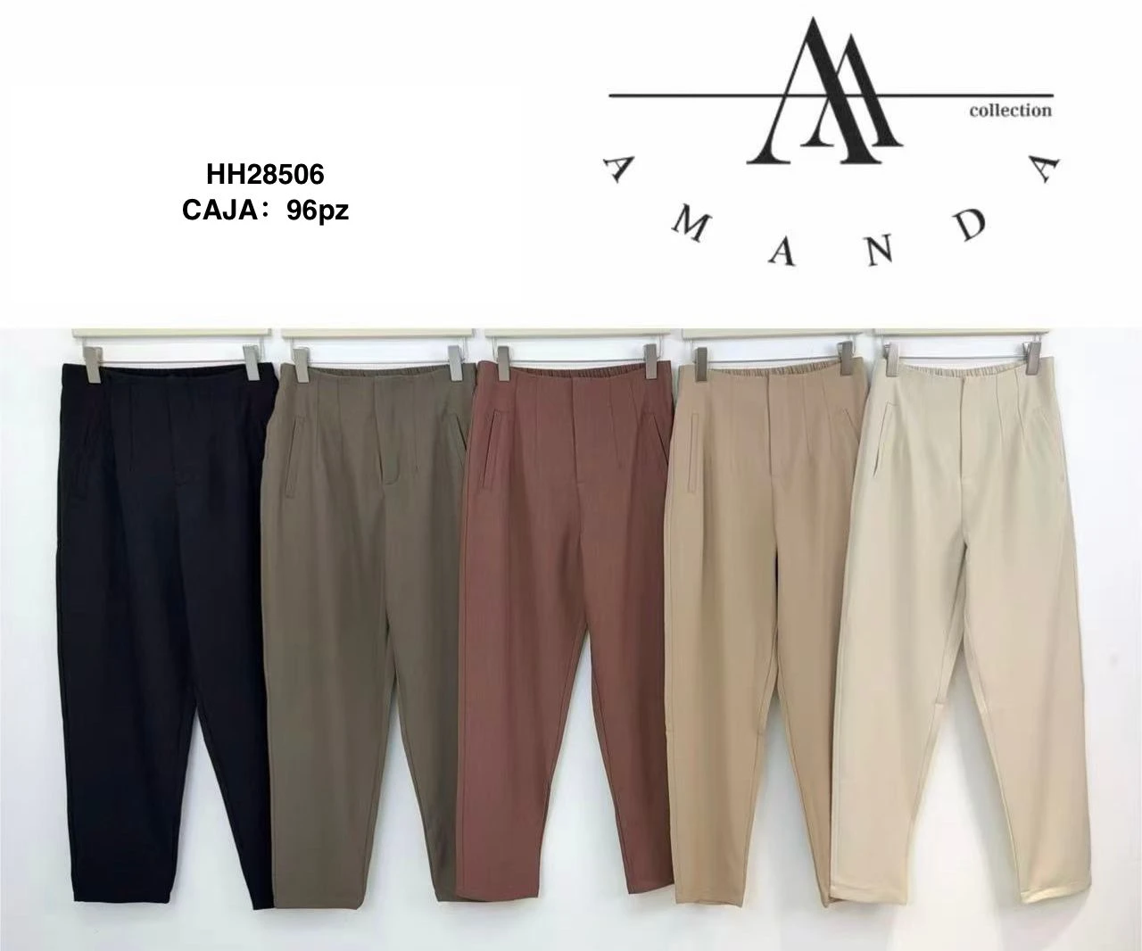 Pantalones Casuales de Mujer-HH28506
