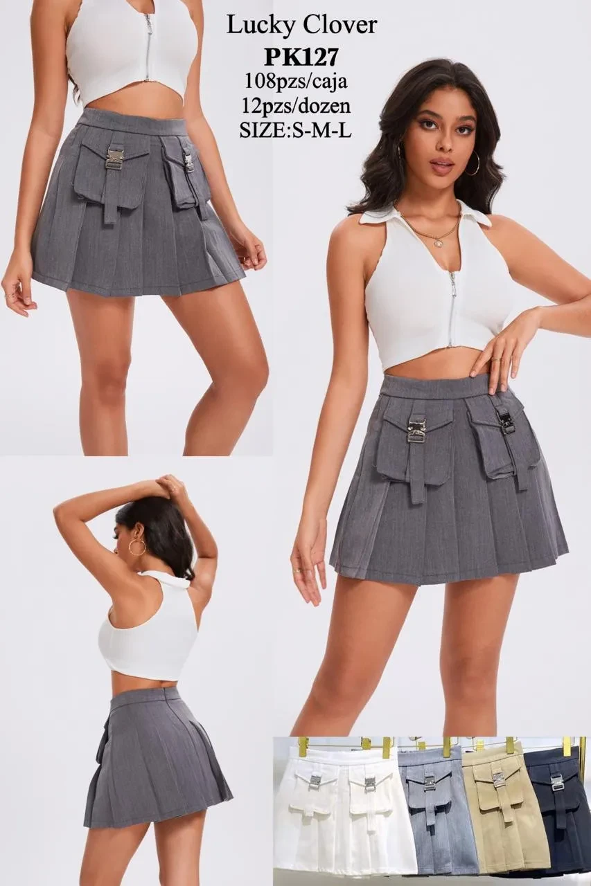 Falda Cargo-PK127