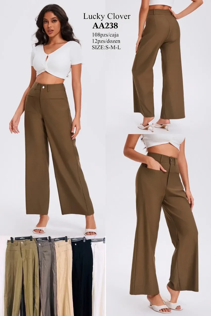 Pantalon Casual Mujer-AA238