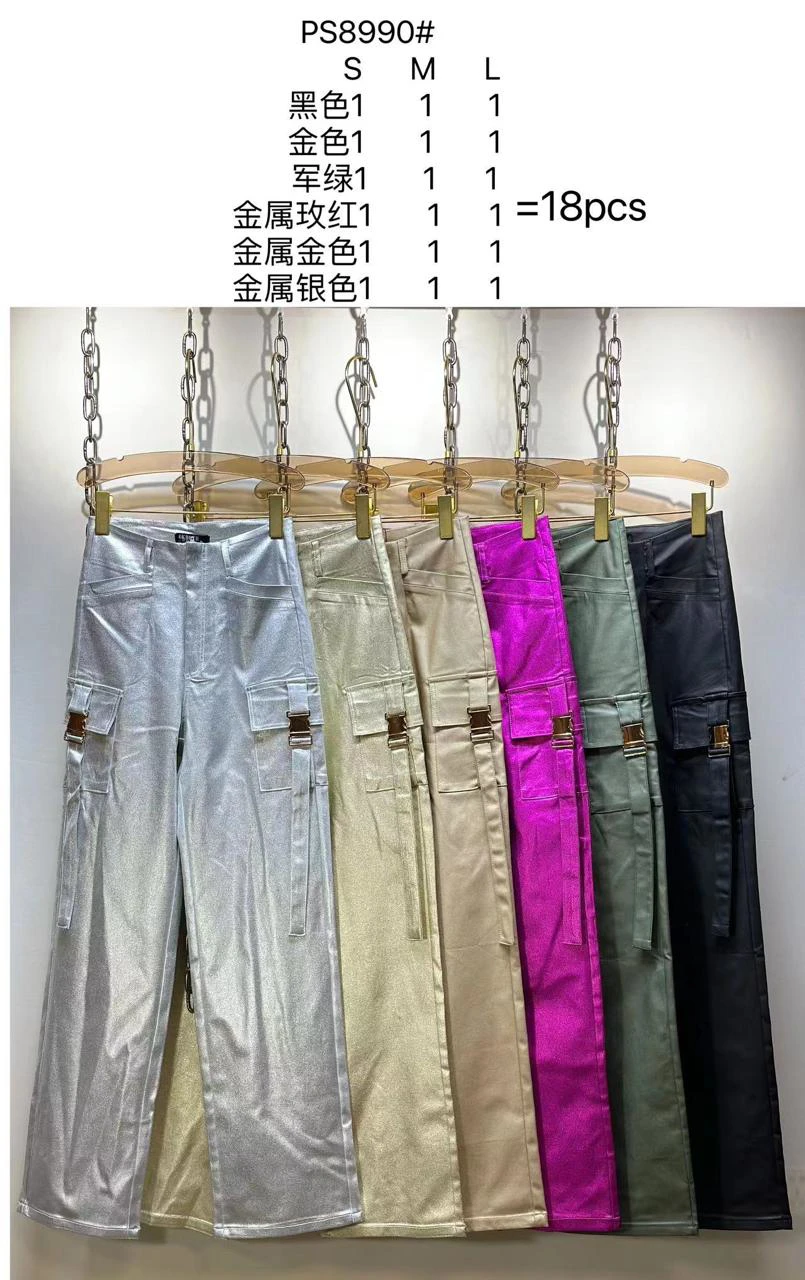 Pantalón cargo mujer-PS8990