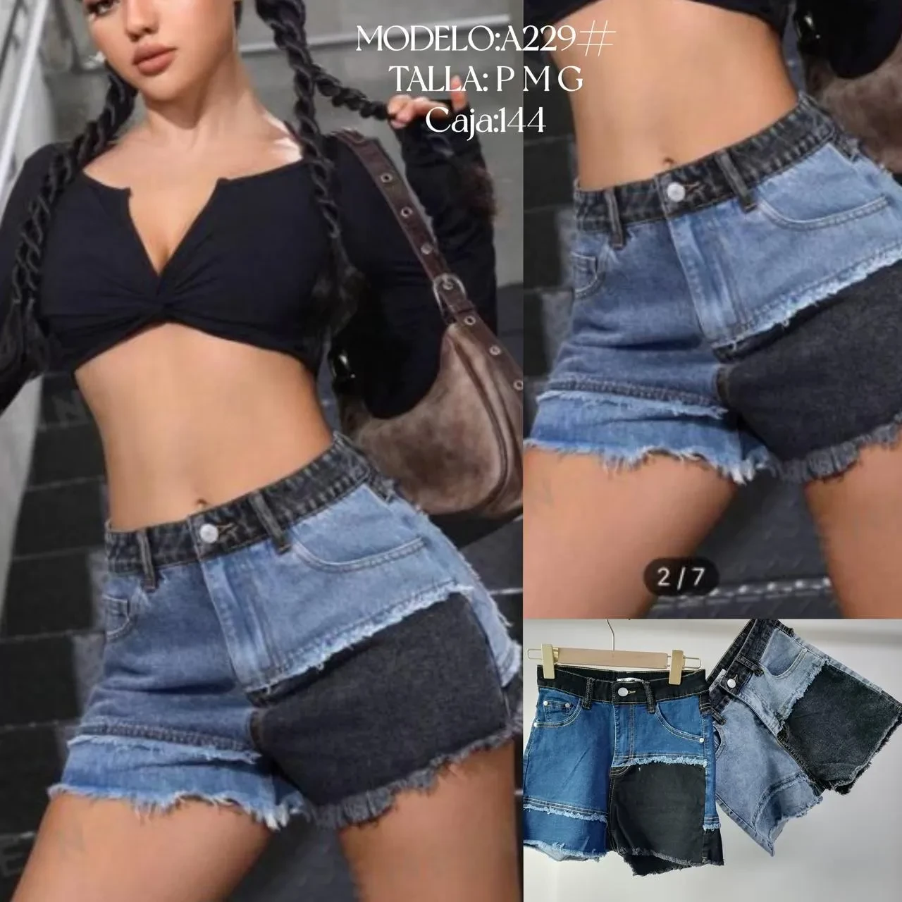 Short De Mezclilla-A229