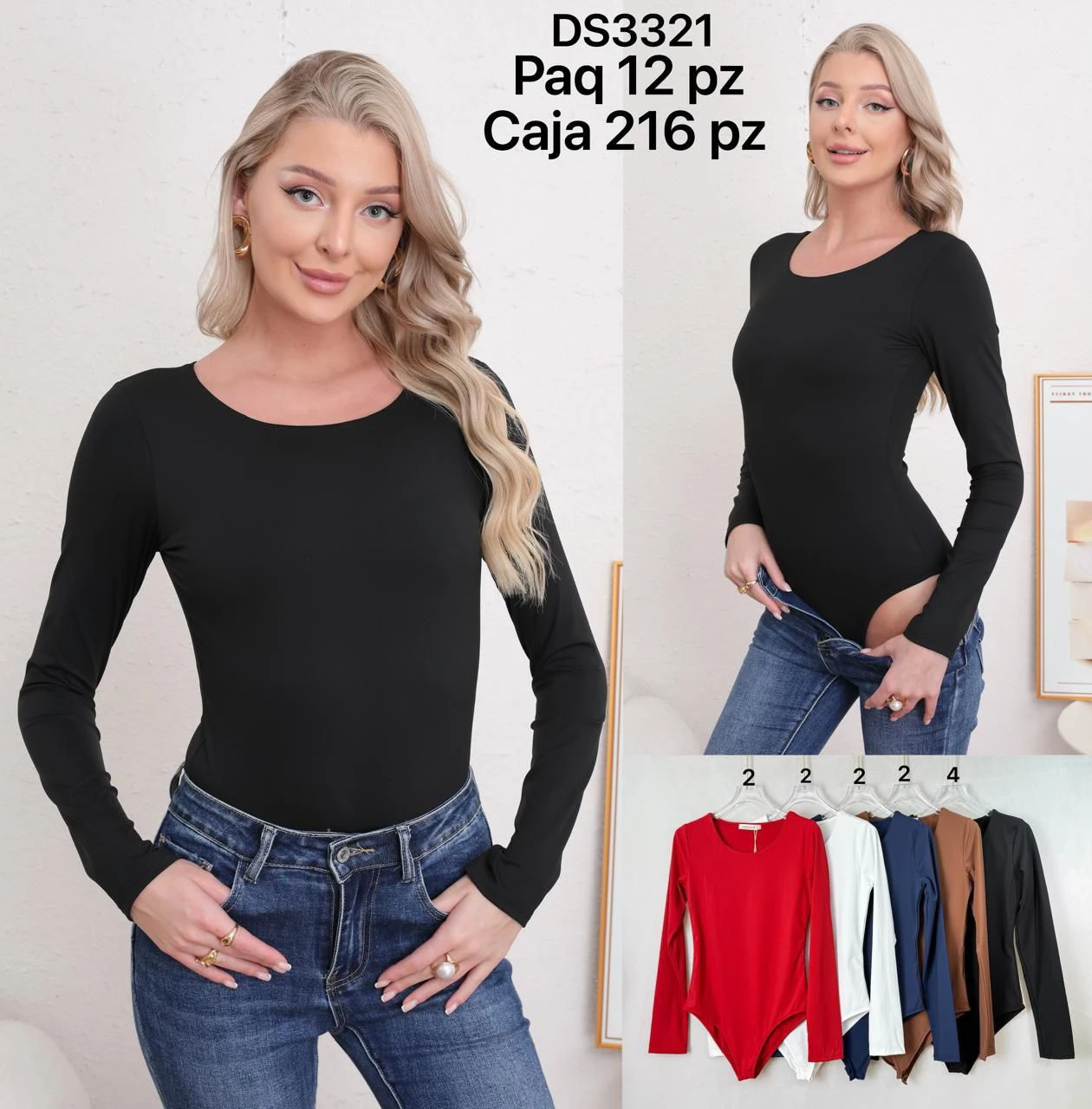 Body de manga larga-DS3321