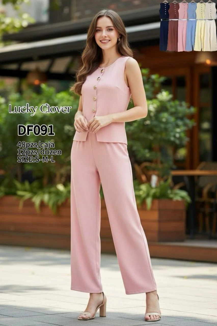 Conjunto dama con pantalon-DF091
