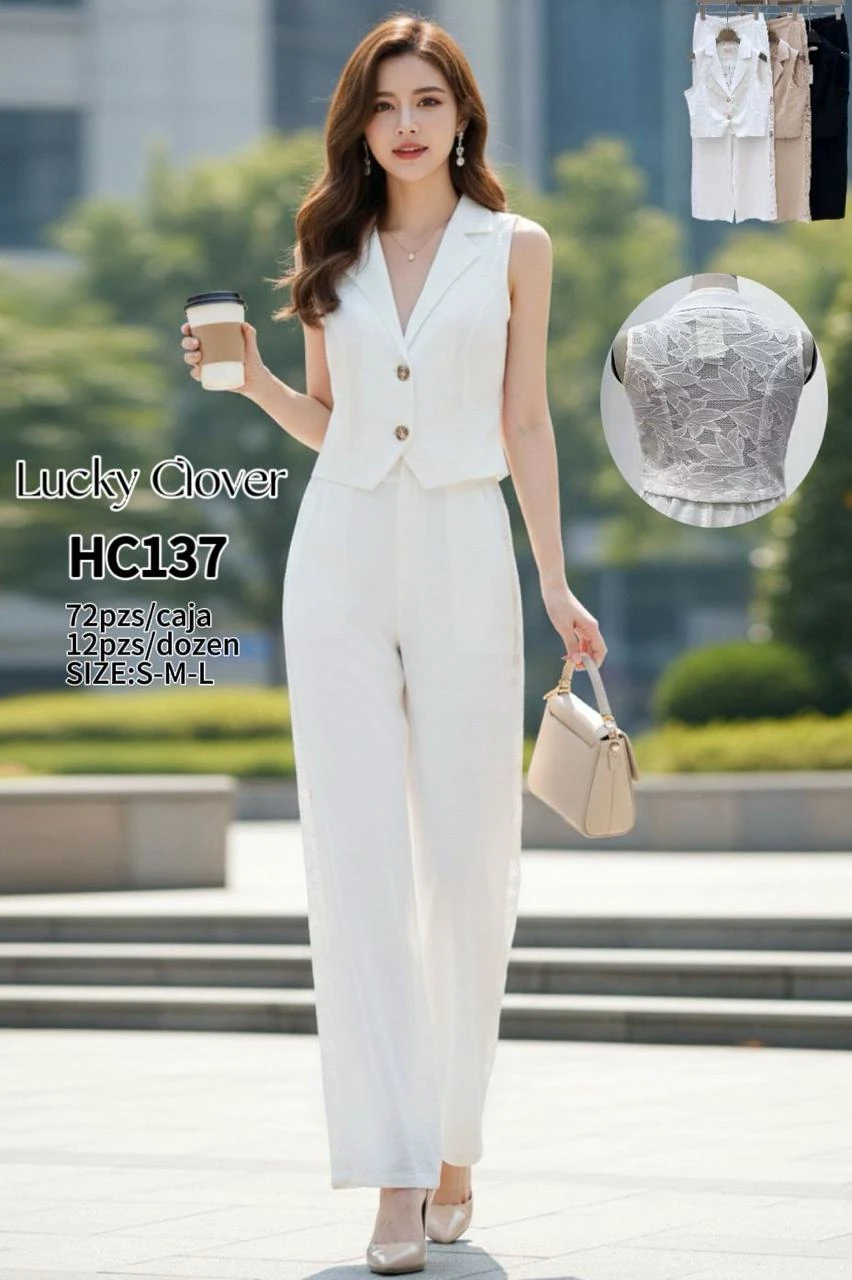 Conjunto Pantalon y chaleco-HC137