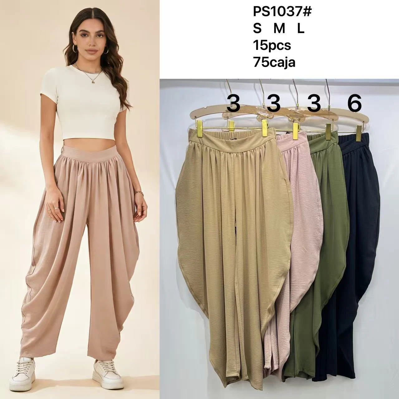 Pantalones Harem de Mujer-PS1037