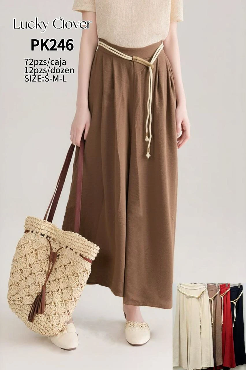 Pantalón ancho para mujer-PK246