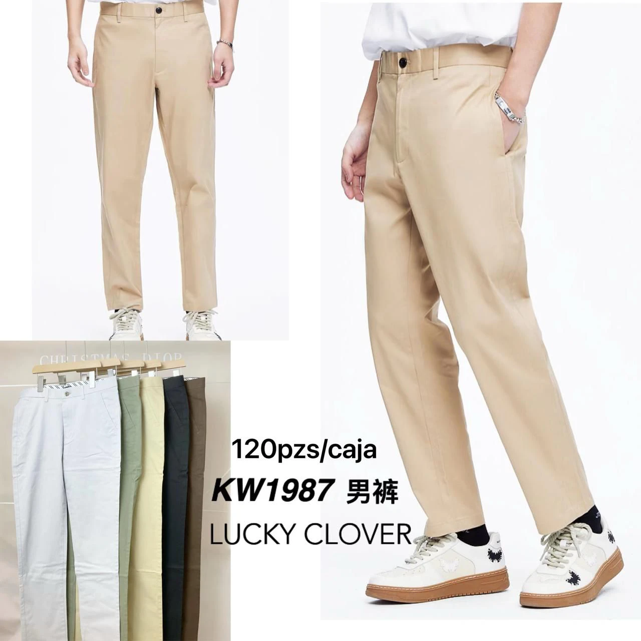Pantalones Casuales para Hombre-KW1987