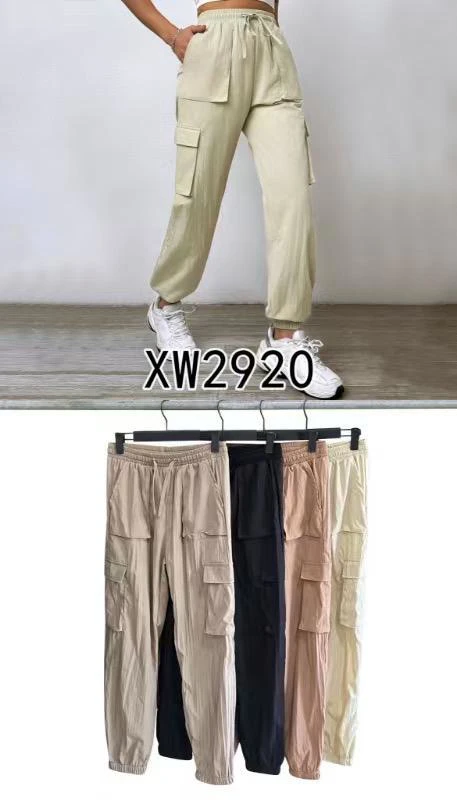 Pantalones cargo para mujer-XW2920