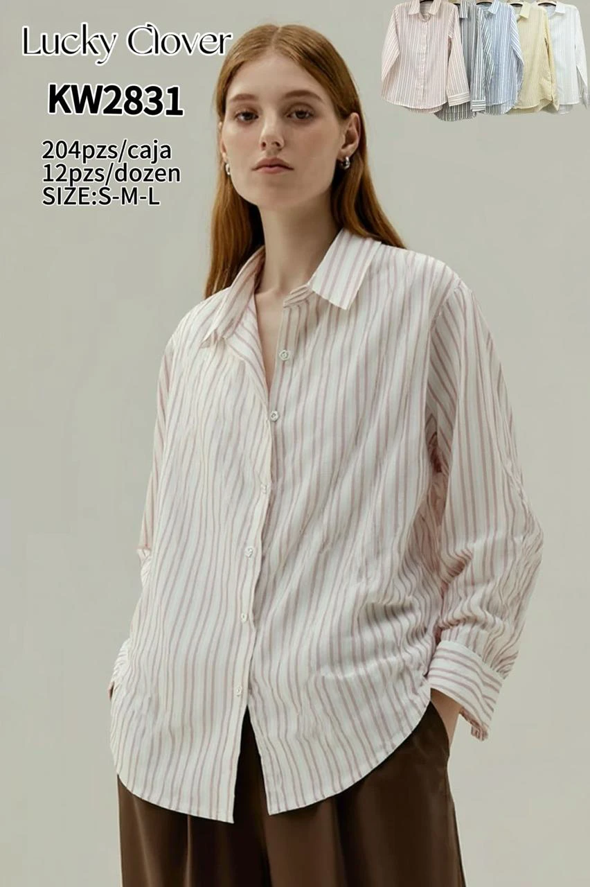 Camisa a rayas-KW2831