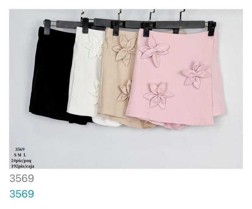 Falda Flores Moderna-3569-0-3569