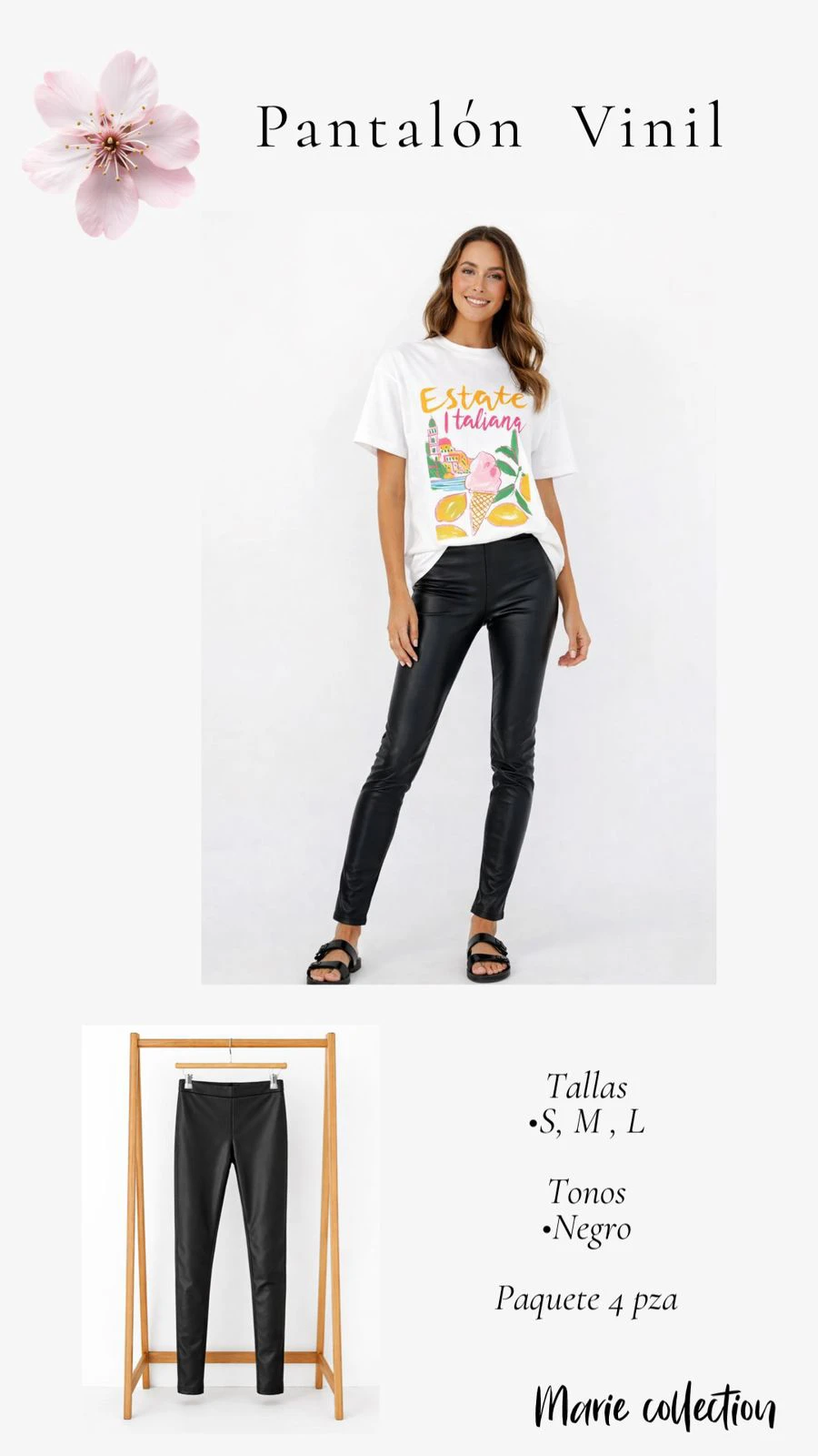 Pantalón de Vinil-36537