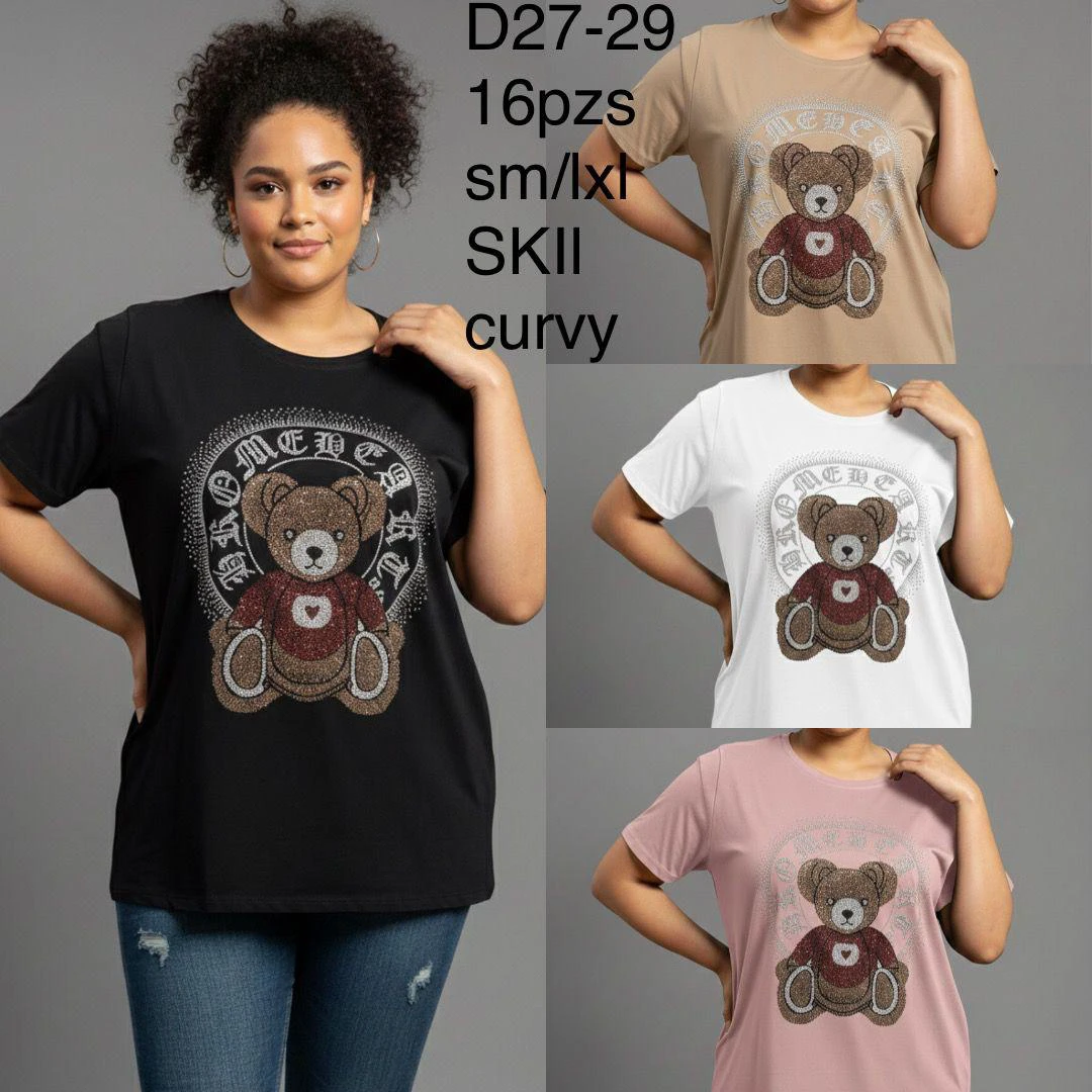 Playera estampada-D27-29
