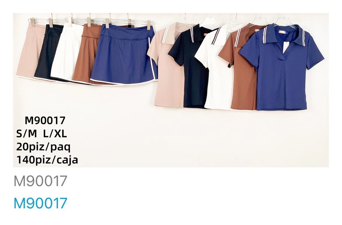 Conjunto deportivo falda y polo-M90017