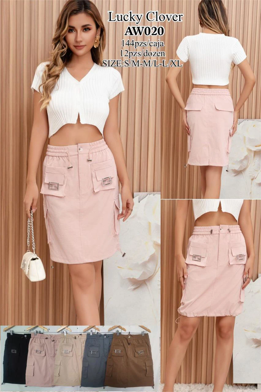 Falda cargo-AW020