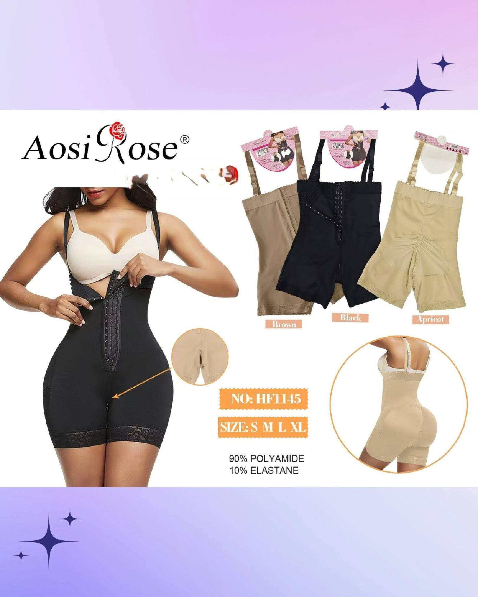 Faja moldeadora de cuerpo completo-HF1145