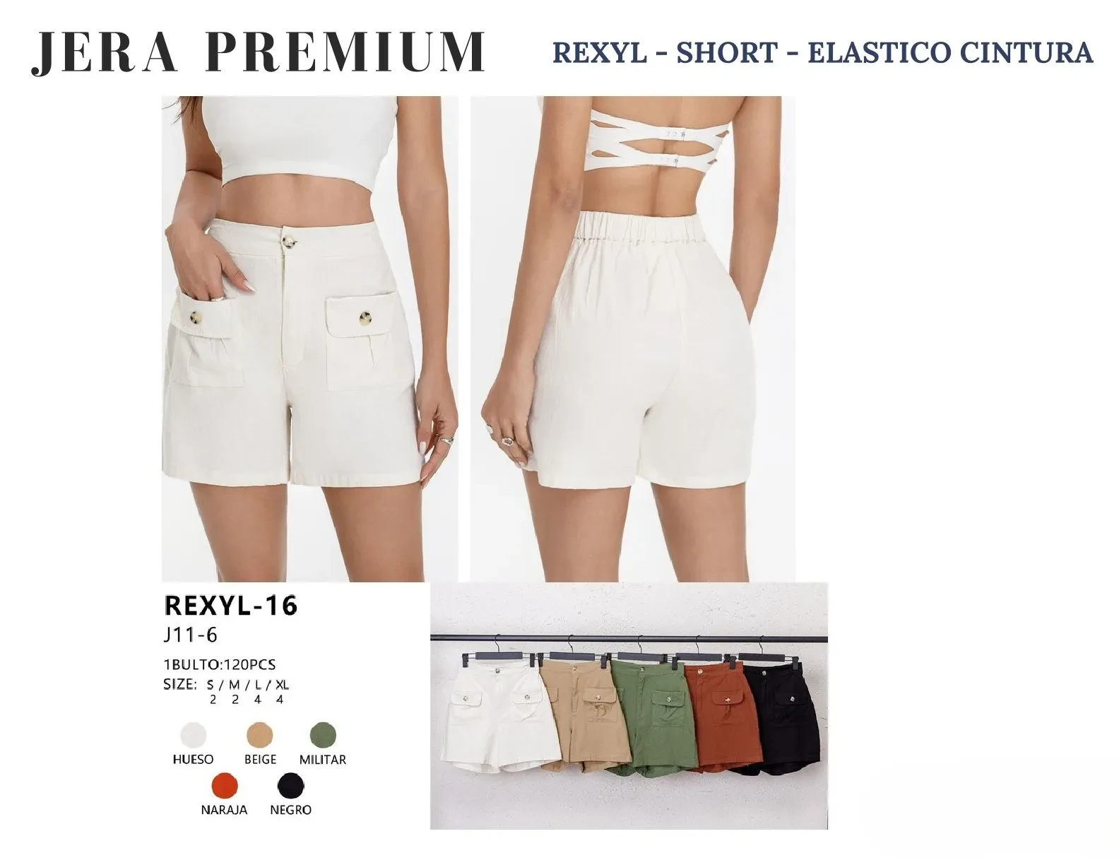 REXYL-16-NARANJA – Short Dama Jera Premium-6-REXYL-16-NARANJA