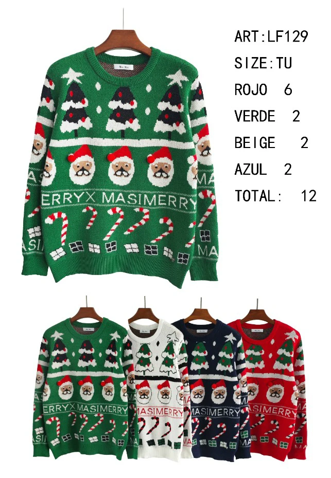 Suéter navideño-LF129