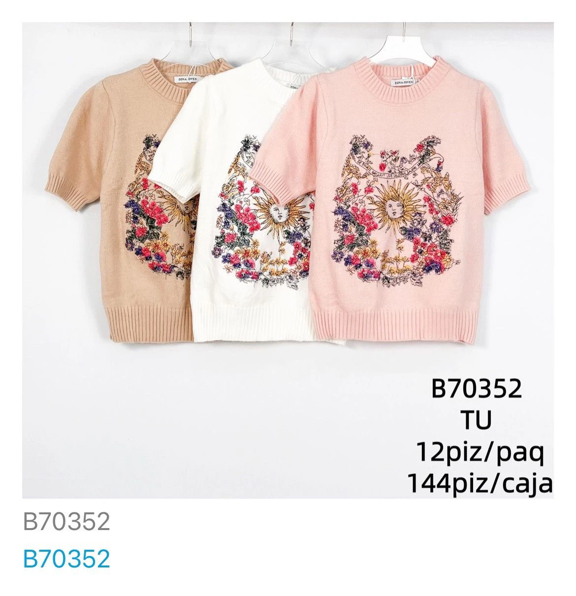 Blusa estampado floral-B70352