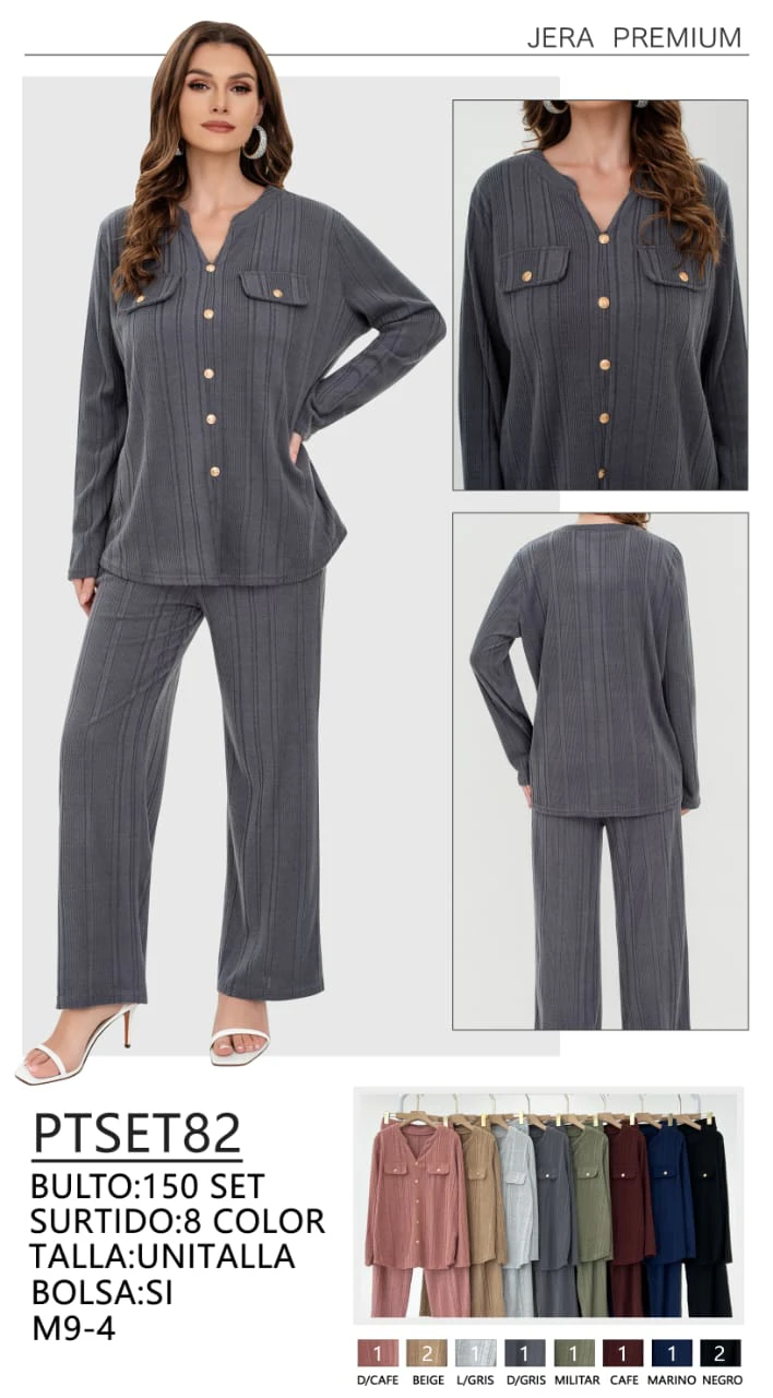 Conjunto de pijama para dama-PTSET82
