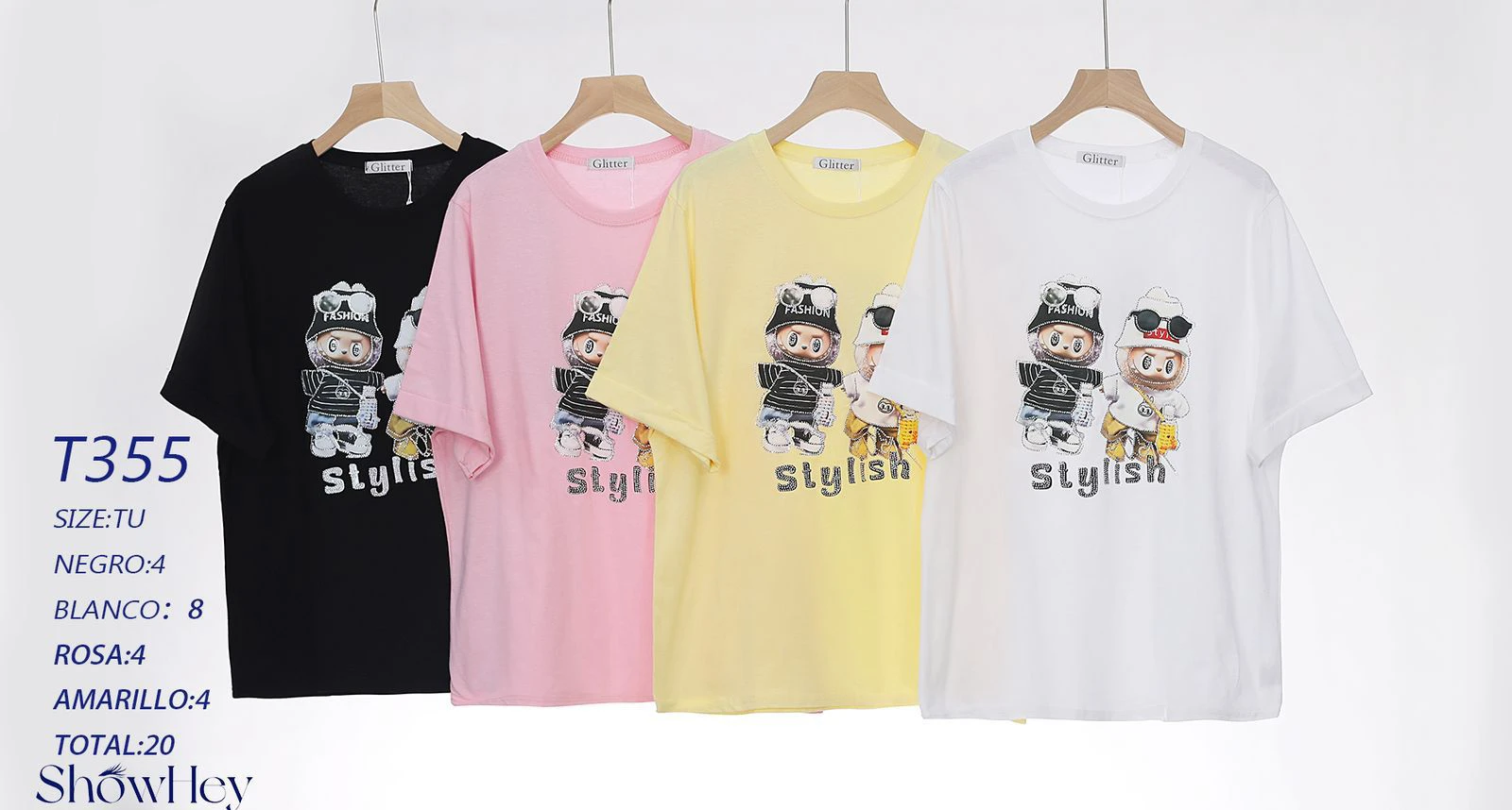 Camiseta con diseño-T355