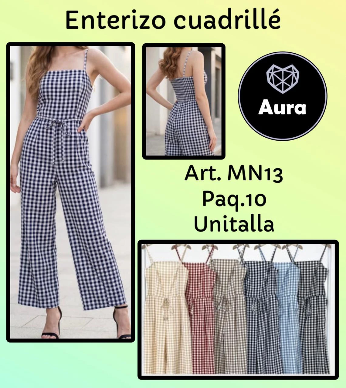 Enterizo Cuadrillé-MN13