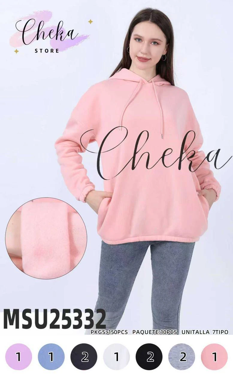 Sudadera con Capucha para Mujer-MSU25332