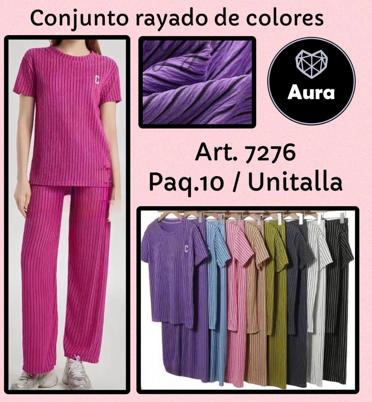 Conjunto rayado-7276