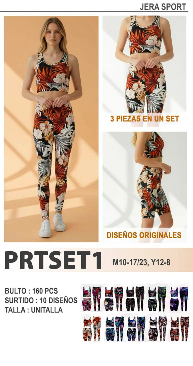 Conjunto deportivo de 3 piezas-PRTSET1