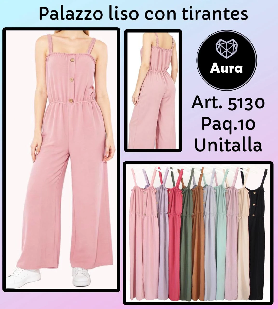 Mono palazzo liso con tirantes-5130