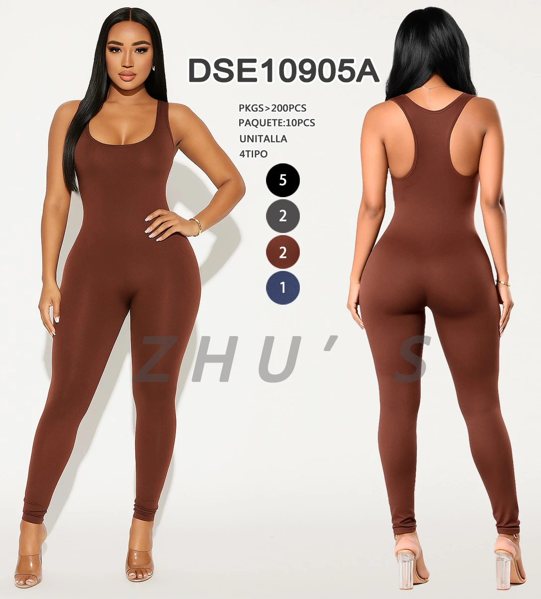 Jumpsuit tirantes dama-DSE10905A