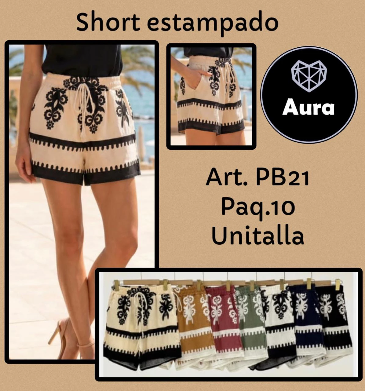Short estampado-PB21