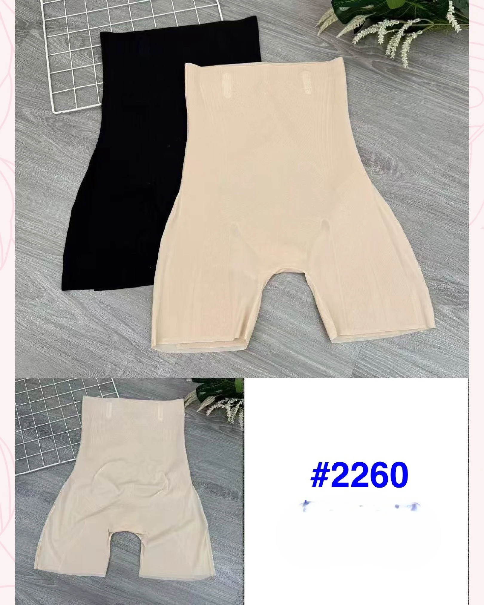 Faja moldeadora de tiro alto tipo short-2260