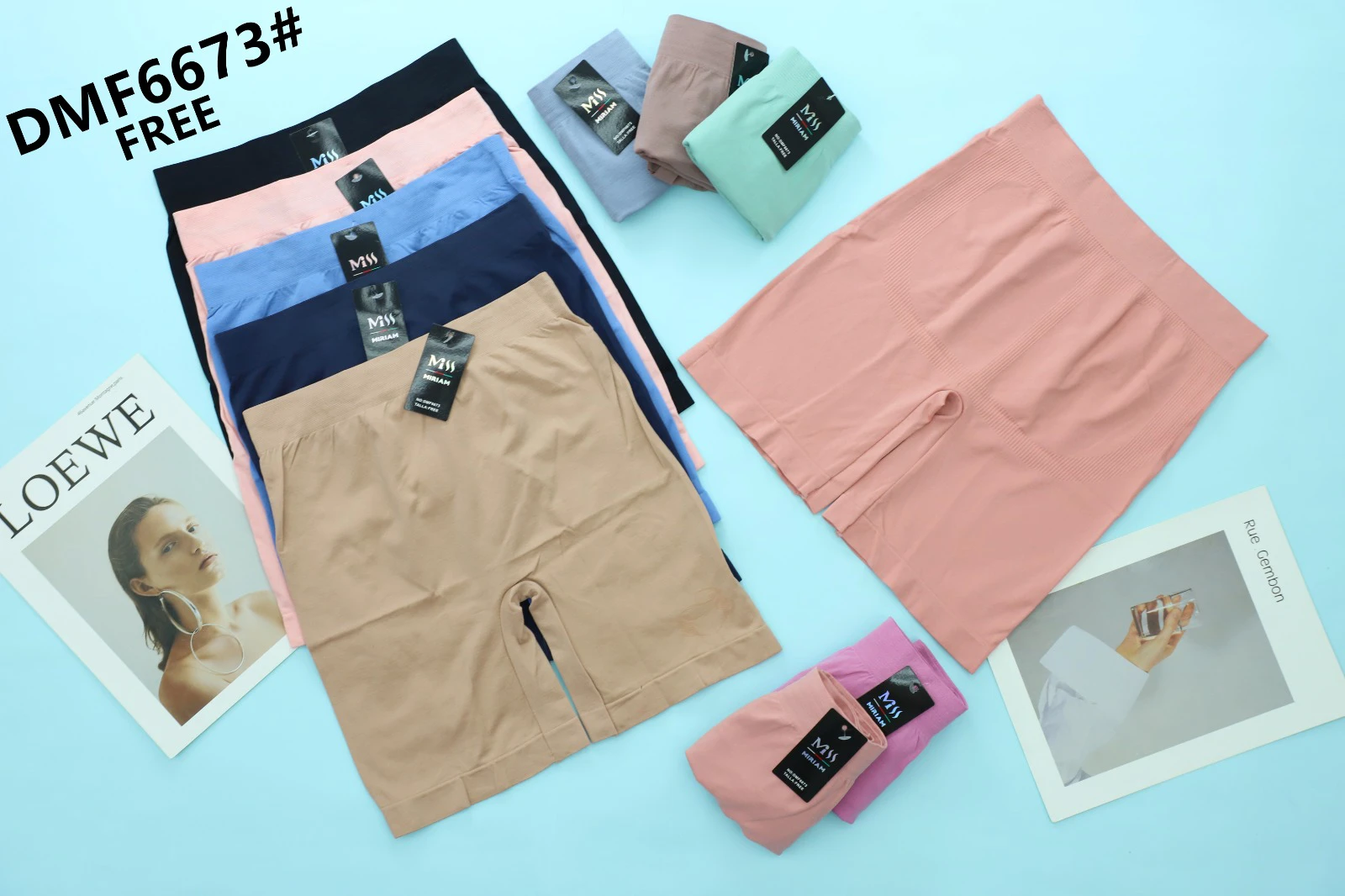 Shorts Faja sin costuras-DMF6673