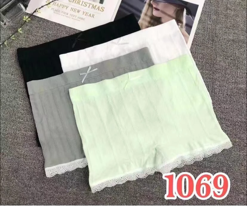 Boxer shorts de mujer con encaje-1069