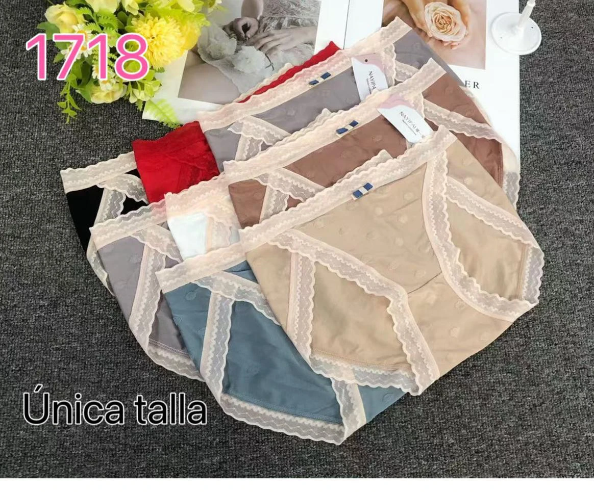 Pantaletas de mujer con encaje-1718