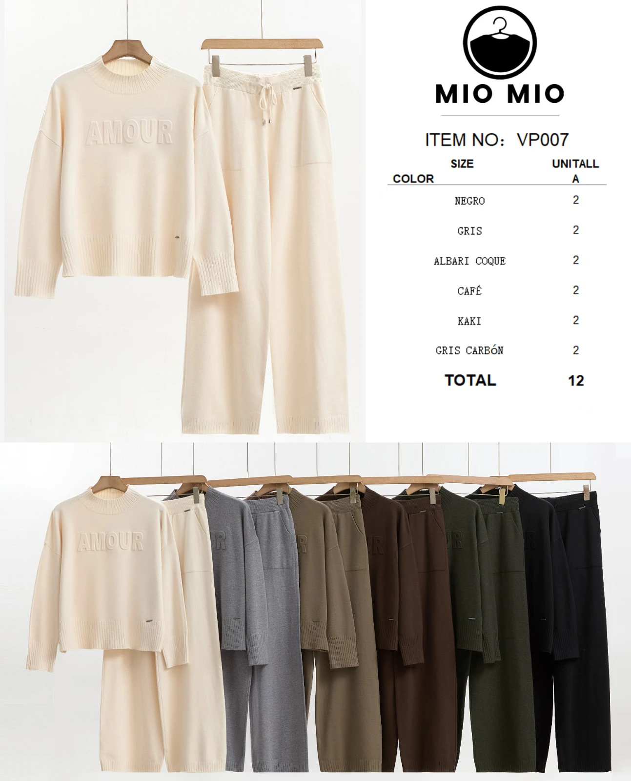 Conjunto Suéter y Pantalón Amour-VP007