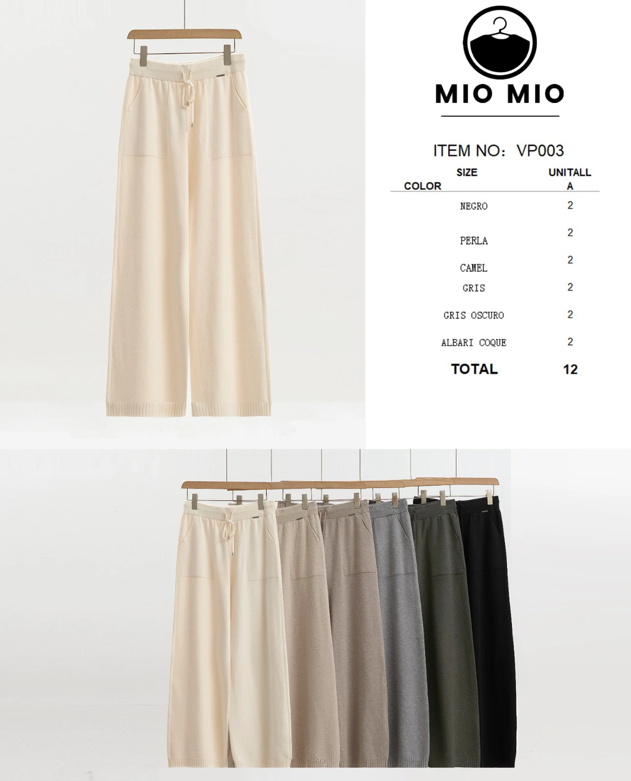 Pantalón ancho para mujer-VP003