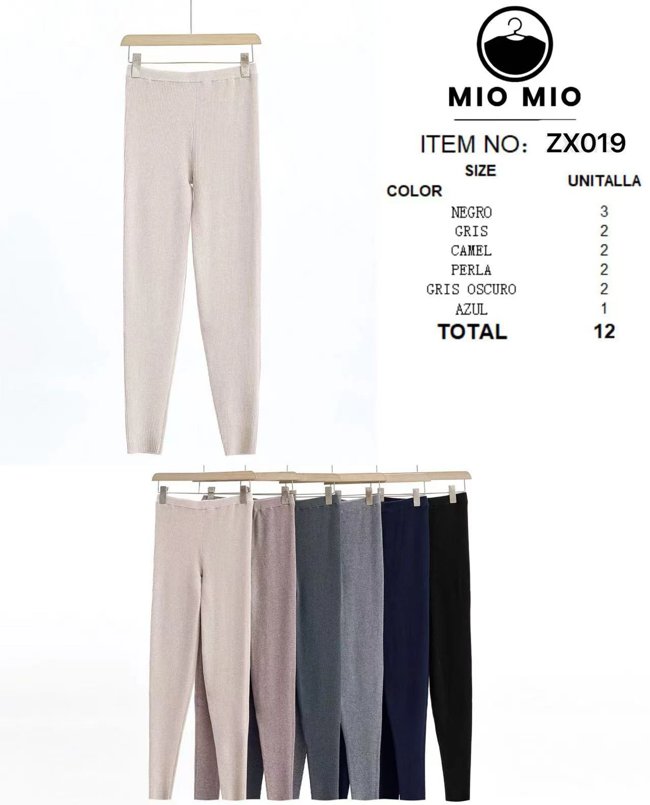 Leggings de punto-ZX019
