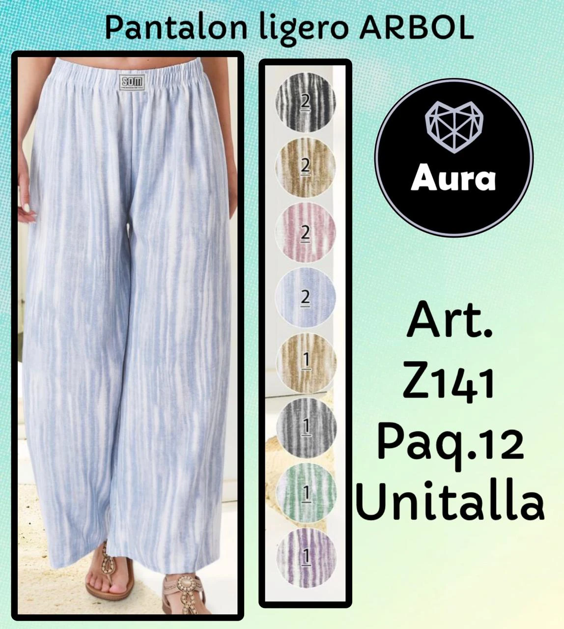 Pantalón ligero ARBOL-Z141