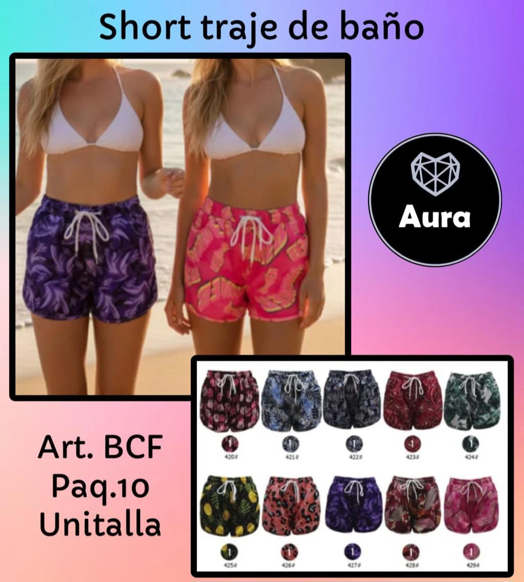 Short traje de baño-BCF