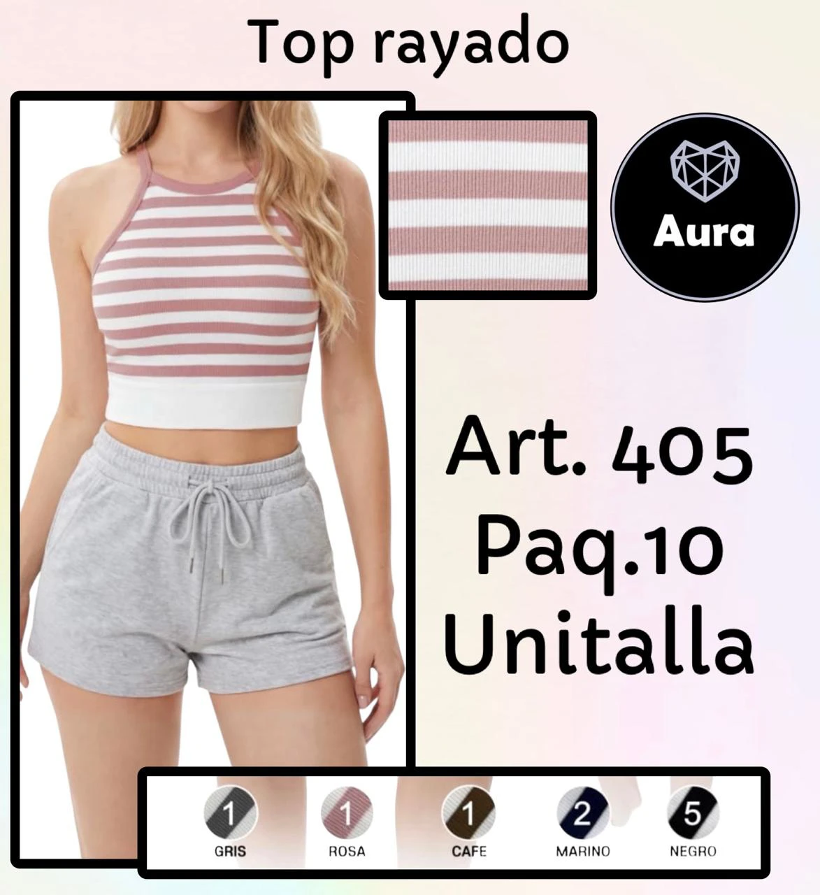 Top Rayado-405