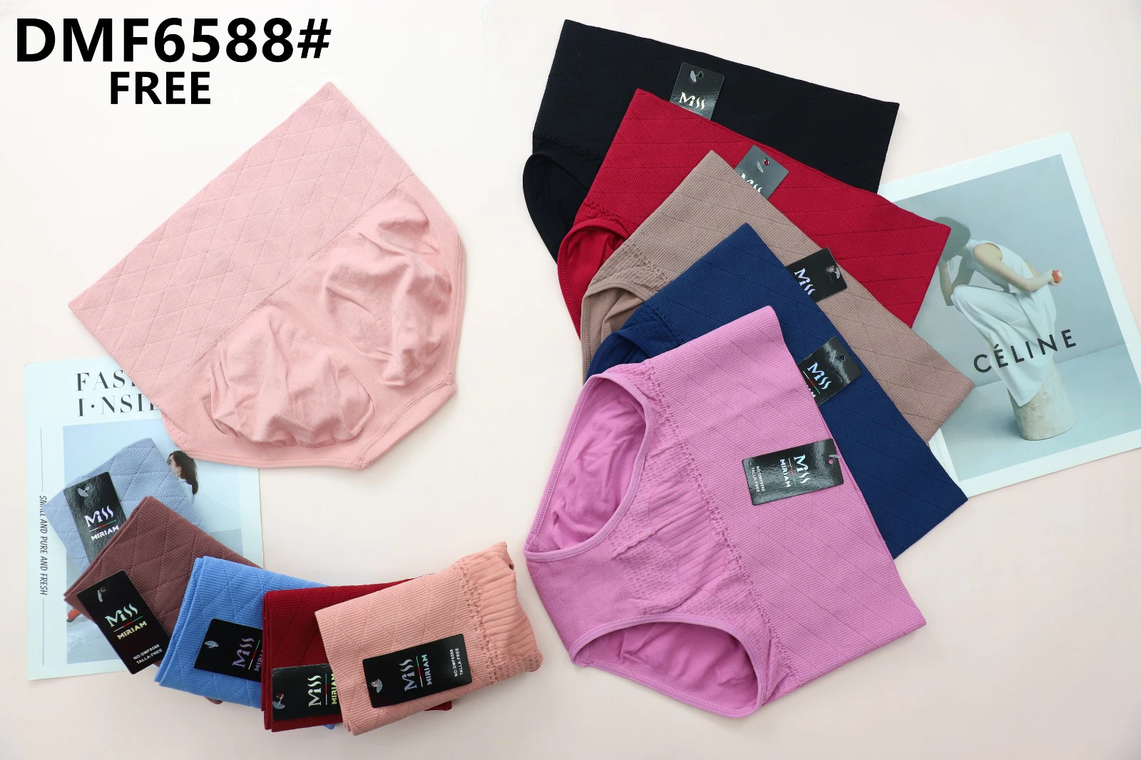 Faja braga de mujer de cintura alta-DMF6588