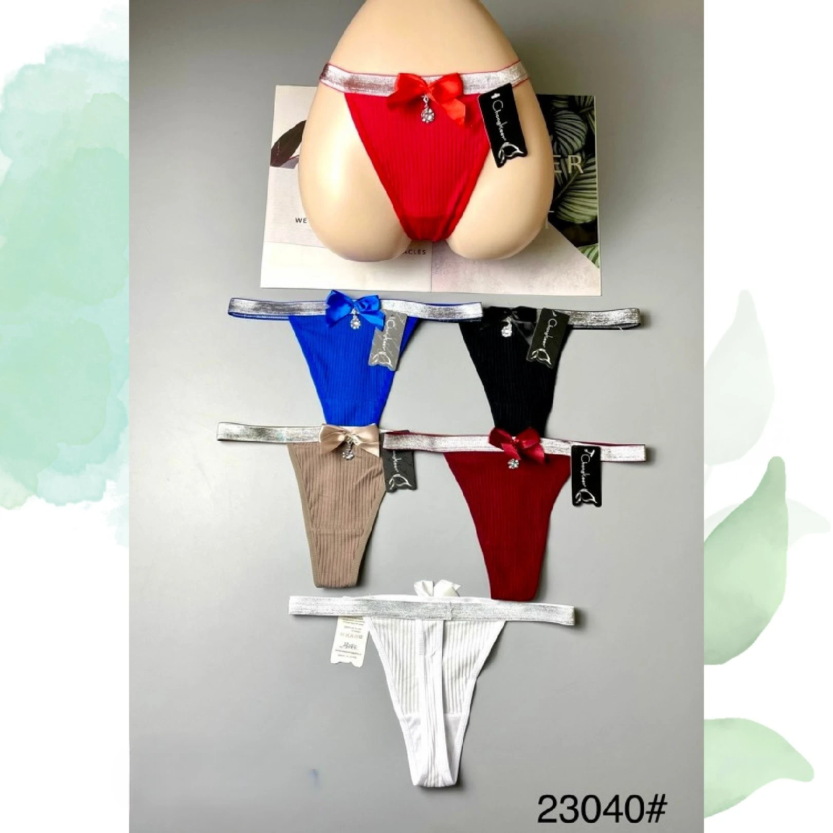 Tanga con moño-23040