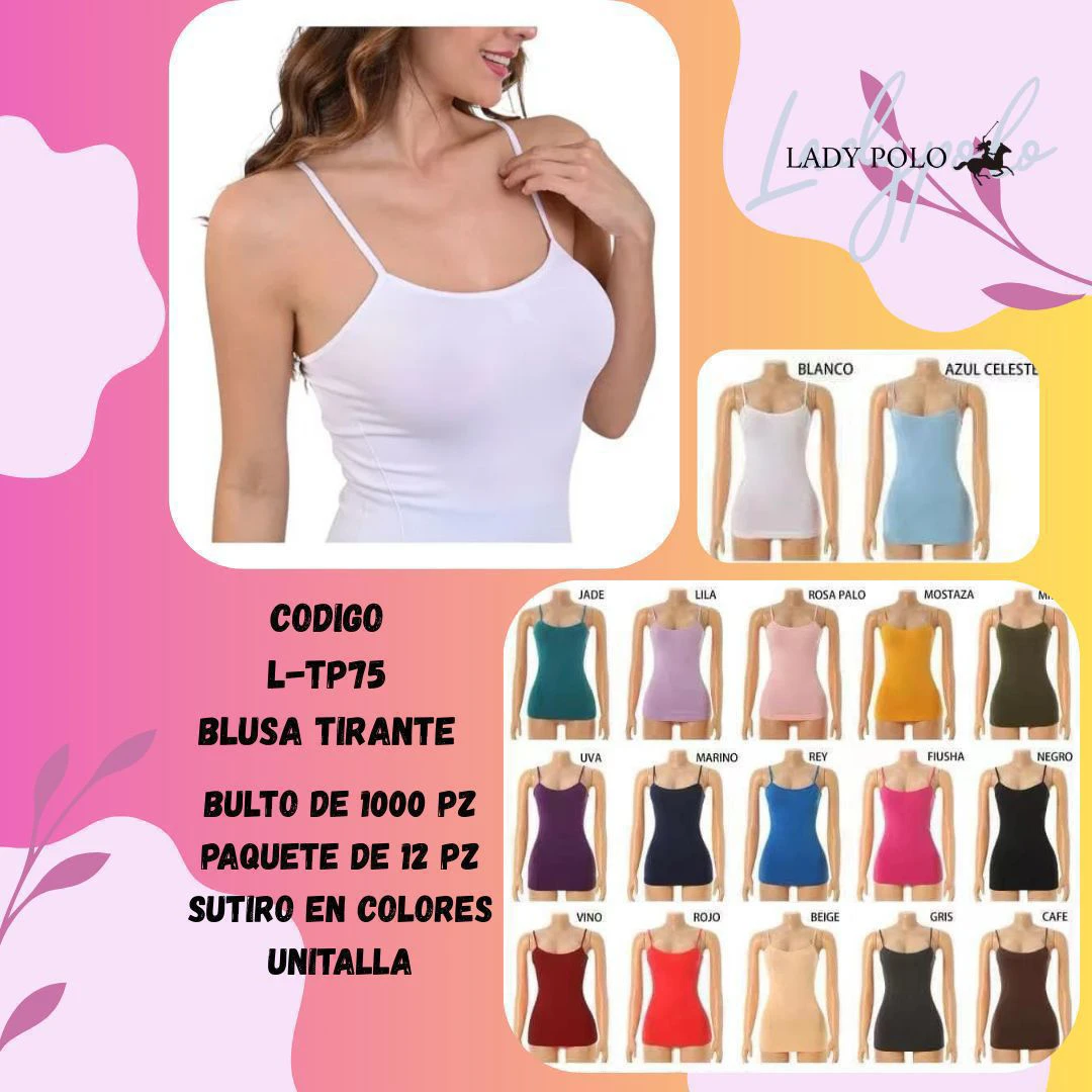 Blusa de Tirantes-L-TP75