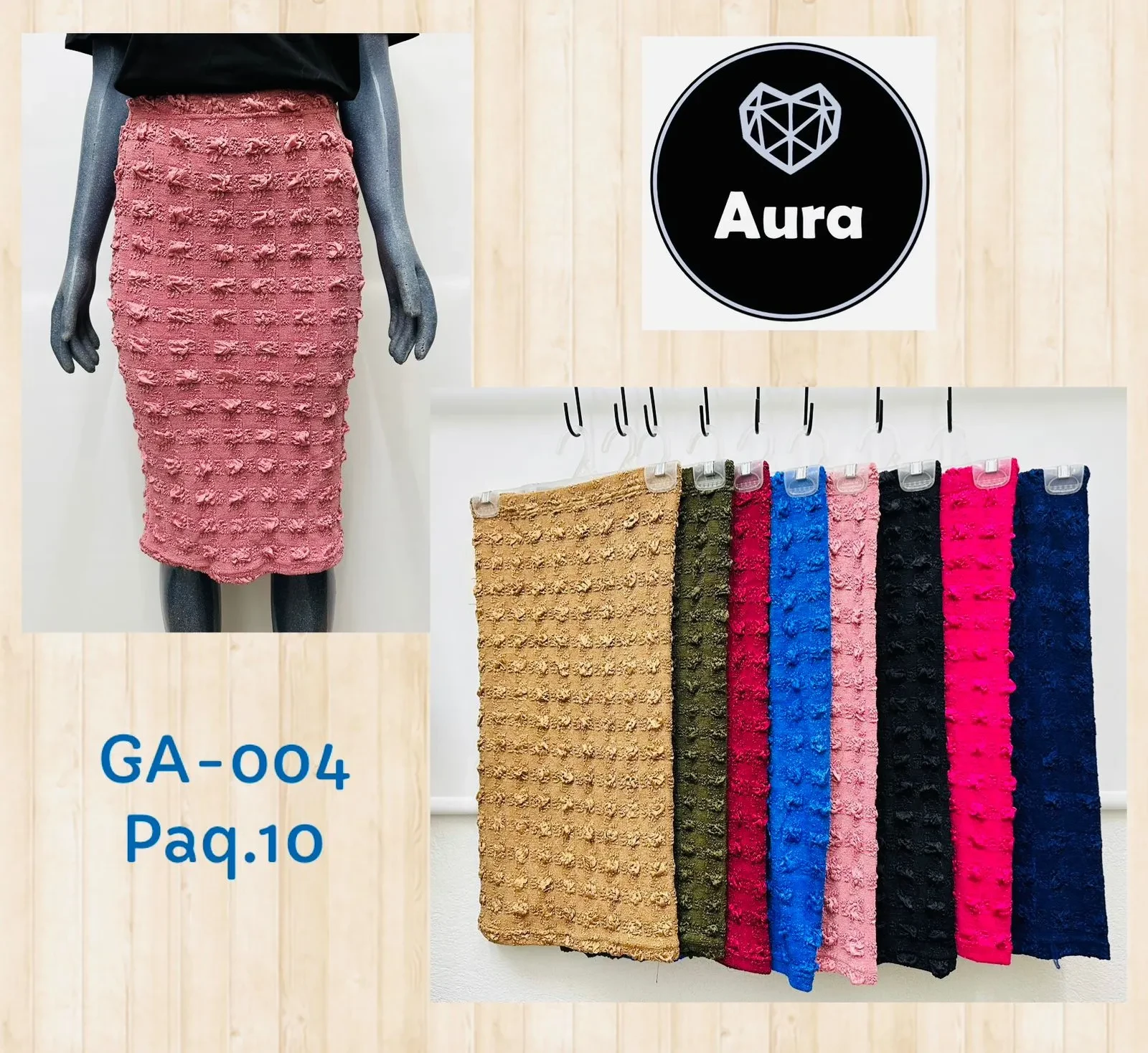 Falda Texturizada-GA-004