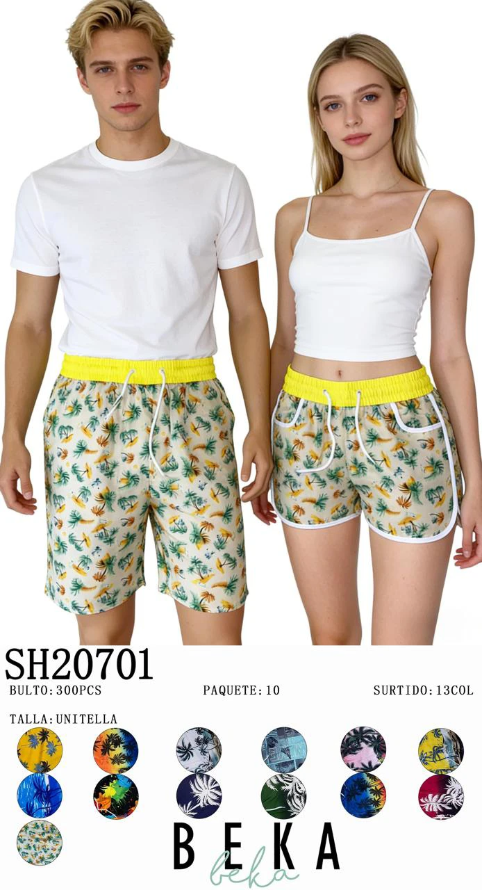 Shorts Estampados duo-SH20701