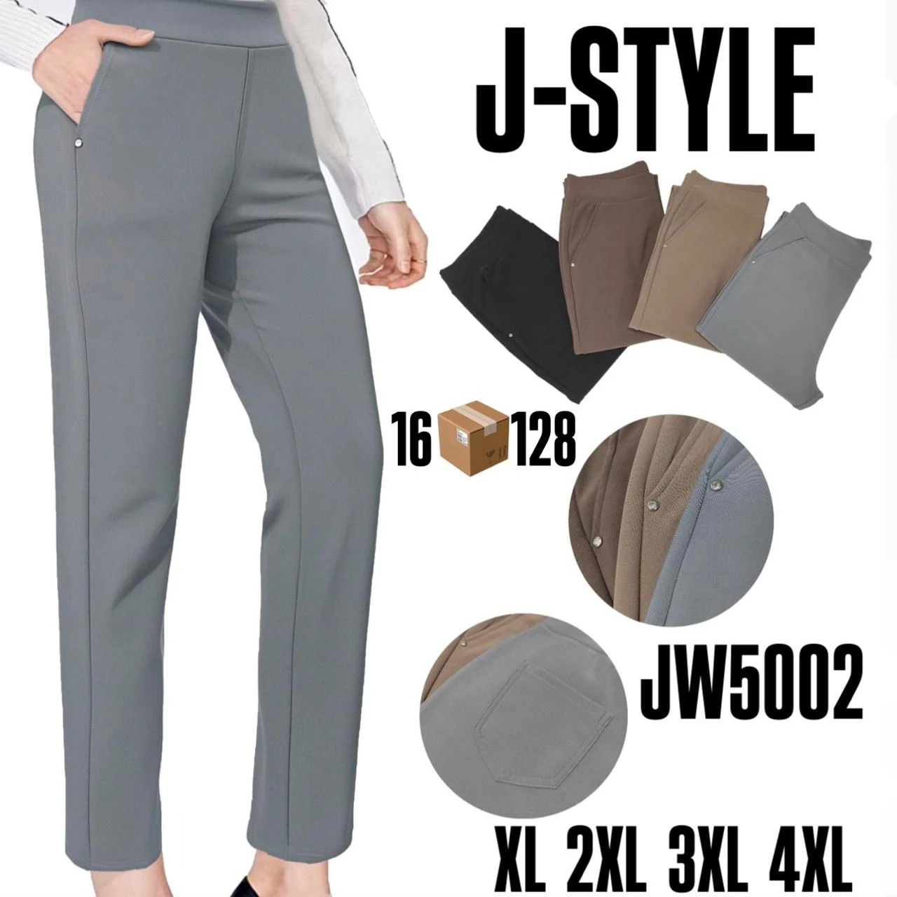Pantalones de mujer-JW5002