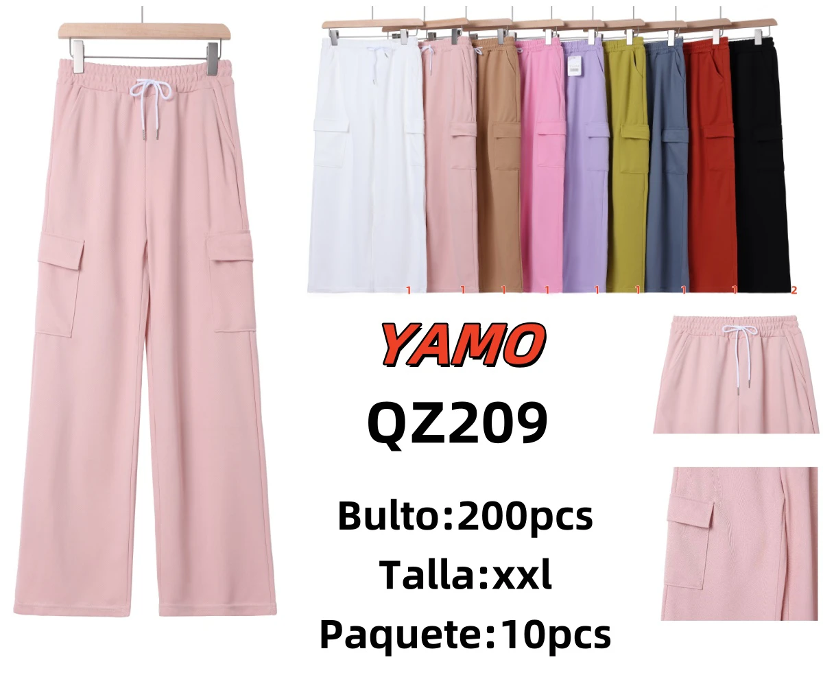 Pantalon Cargo Mujer-0-QZ209