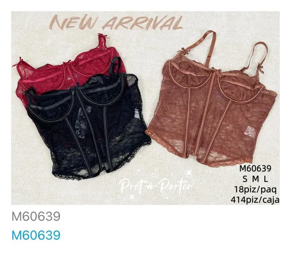 Corset de Encaje-M60639