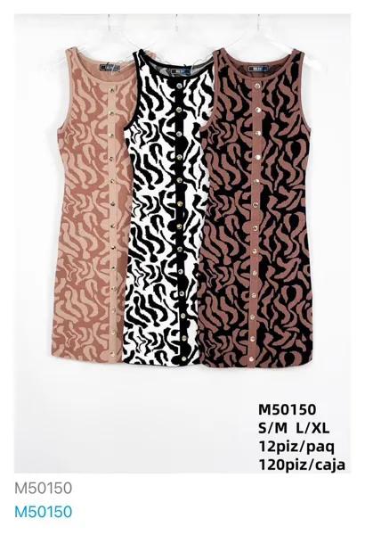 Vestido con estampado-M50150